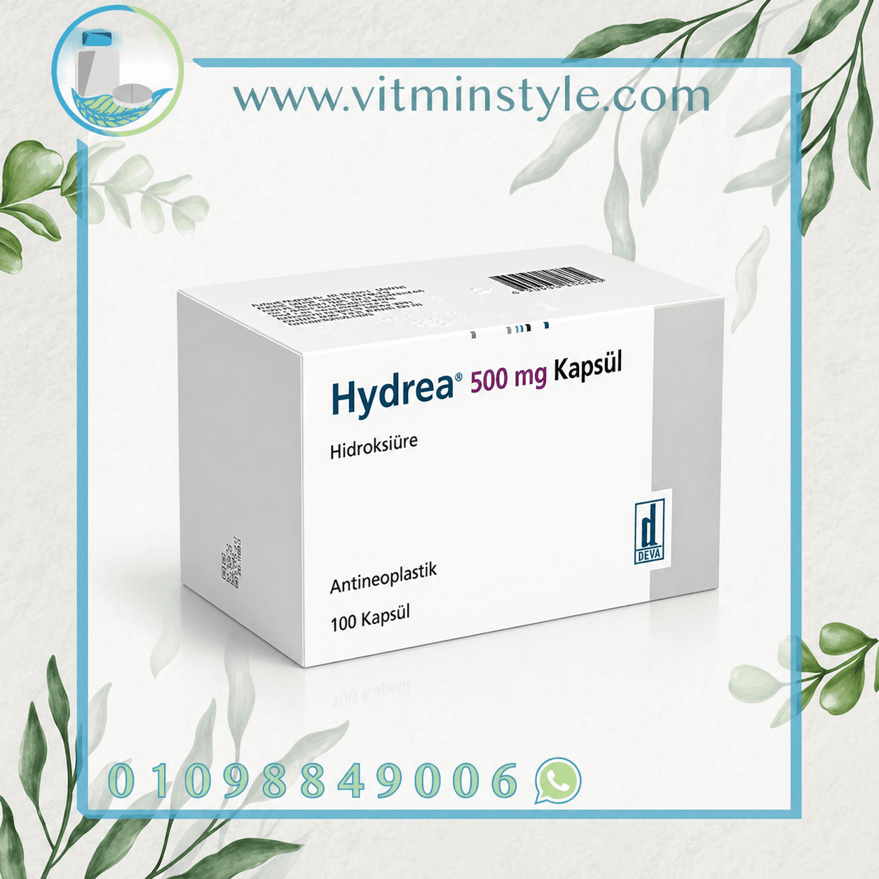 Hydrea 500 mg Capsules – Hydroxyurea Medical Information
