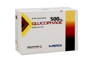 جلوكوفاج 500 مجم عبوة أقراص ميتفورمين