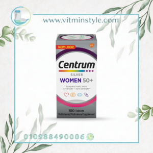 Centrum Silver Women 50+ 100 Tablets multivitamin supplement for women over 50