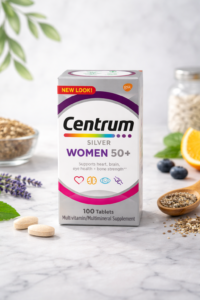 Centrum Silver Women 50+ 100 Tablets multivitamin supplement for women over 50
