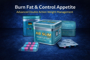AB Slim Plus Double Action 30 Capsules fat burning supplement box