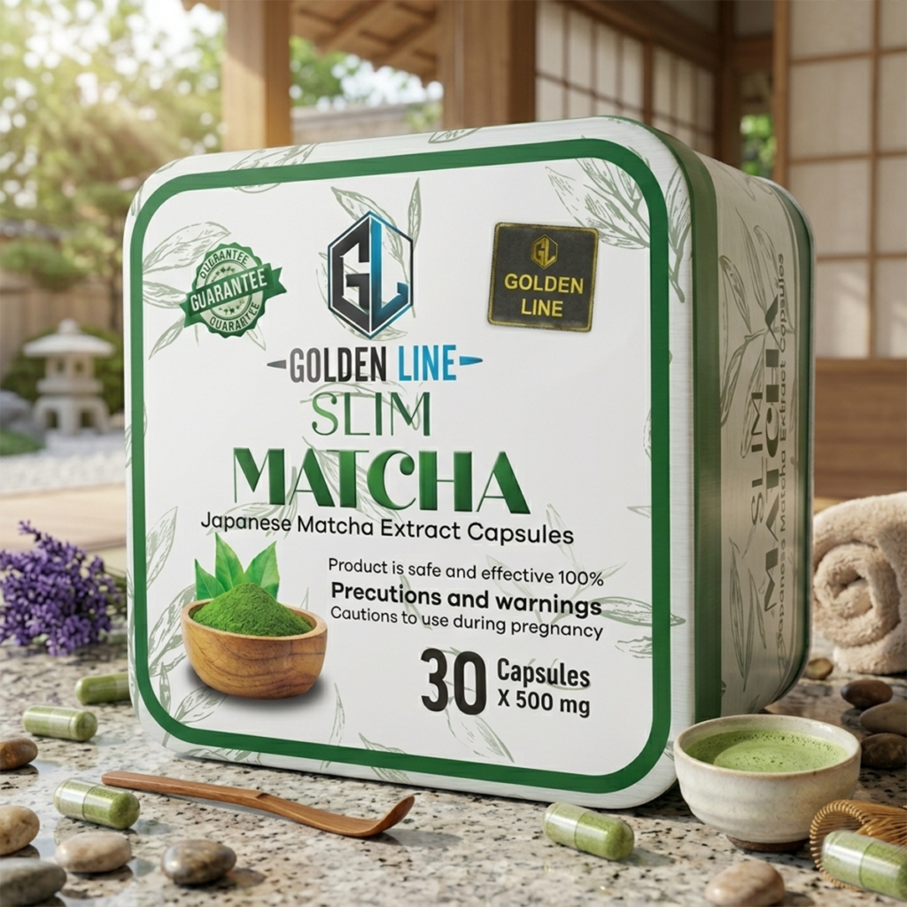 GOLDEN LINE SLIM MATCHA capsules supplement