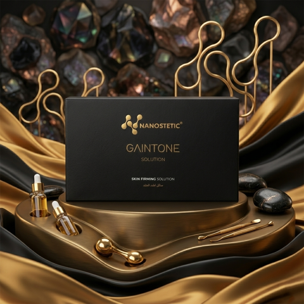 nanostetic gaintone skin firming ampoules for tightening sagging skin