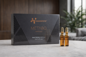 NANOSTETIC METABO AMPOULE skin firming solution box with ampoules for tightening and improving skin elasticity