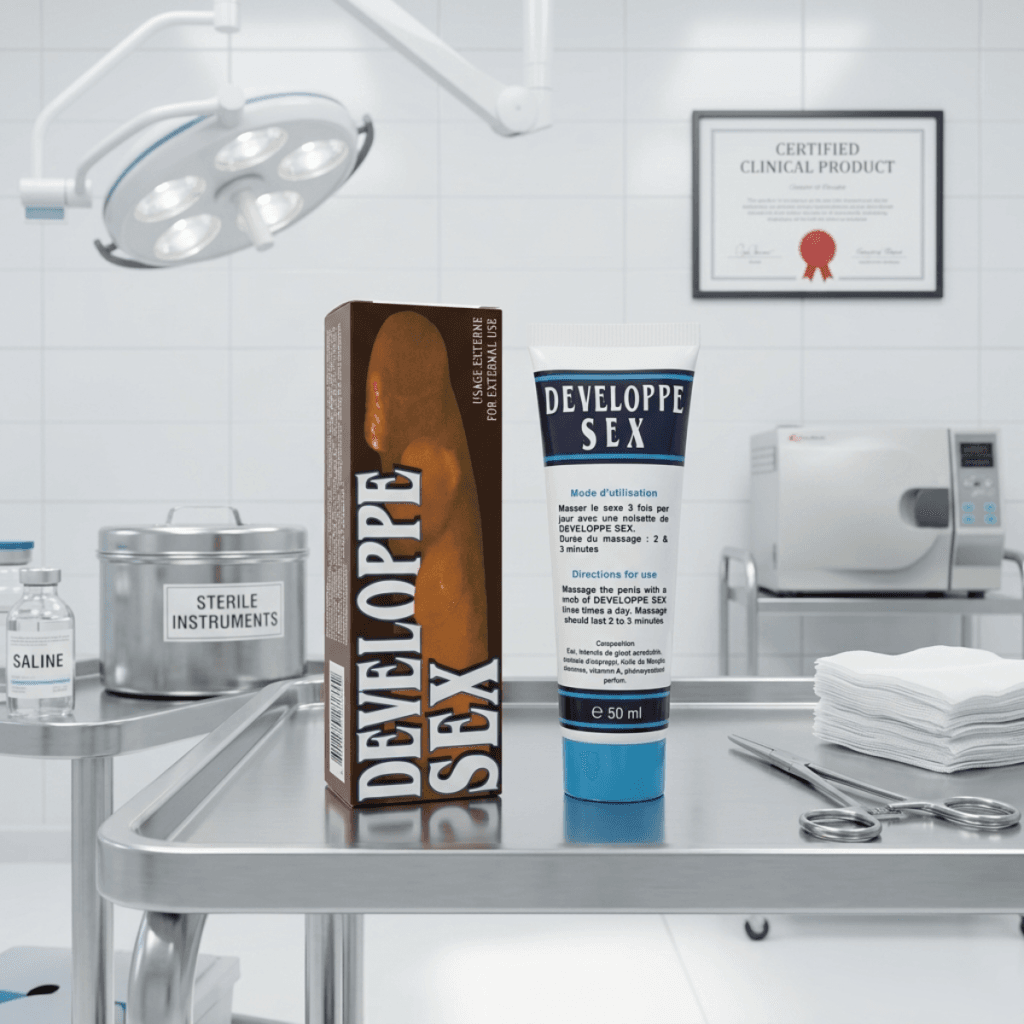 Developpe Sex Cream for male performance support