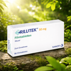 Rilutek 50 mg tablets riluzole ALS treatment medication