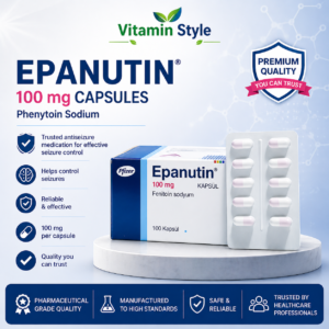 Epanutin 100mg Capsules box with blister pack إبانوتين 100