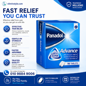 بانادول ادفانسد Panadol Advance for headache and body pain relief