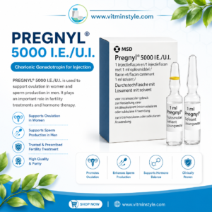 Pregnyl 5000 IU حقن hCG للخصوبة من MSD