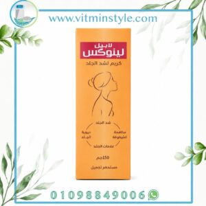 LeanOX Cream كريم لابيل لينوكس لشد الجلد 150 جم الواجهة الأمامية مع أيقونات المكونات الطبيعية والفوائد