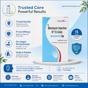 بليوميسين 15 وحدةBleomycin Injection IP 15 Units