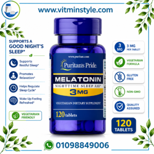 Puritan's Pride Melatonin 3 mg 120 Tablets