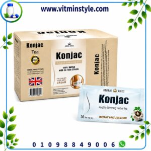 Konjac شاي كونجاك هيربال كينجز الصحي للتخسيس 30 كيس - منظر أمامي
